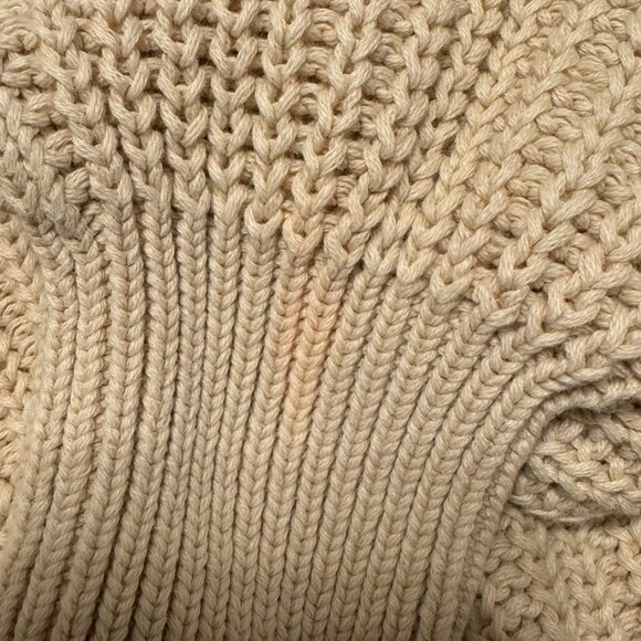 American Apparel Beige Knit Sweater - Women's Medium - Picture 3 of 3